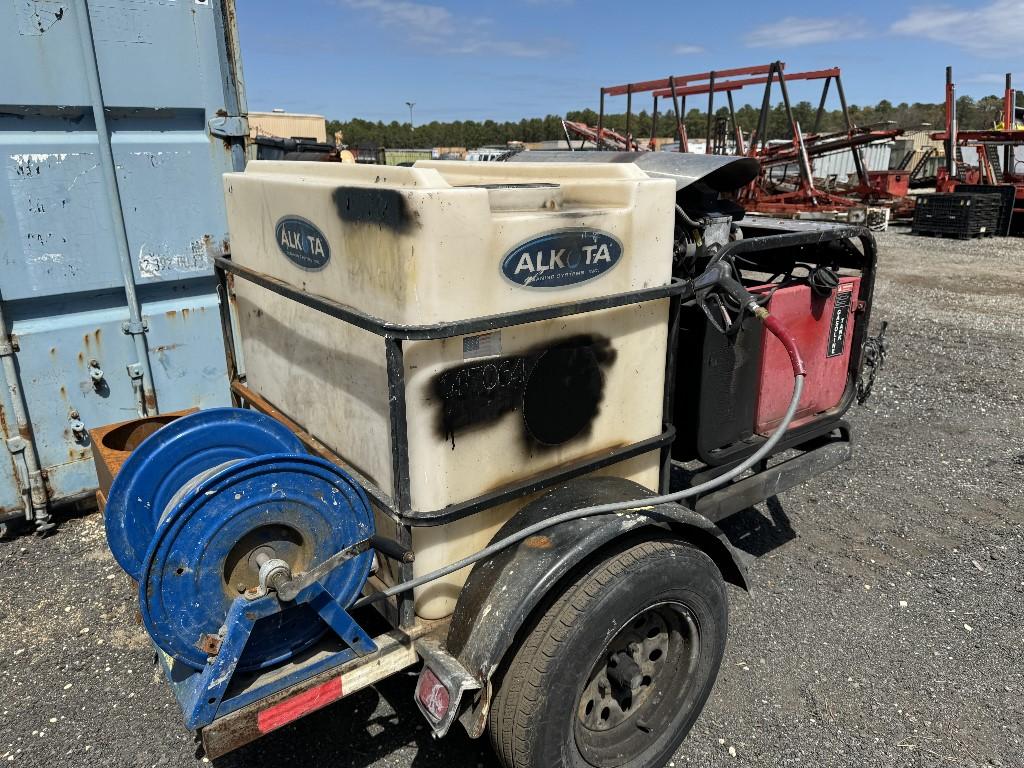 Alkta Hot Washer/ Power Washer Trailer