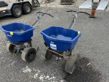 Lot of 2 Chapin Fertilizer Spreaders