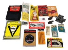 Hot Rod Novelties & Tools, 17 Pcs, Incl W.C. Fields Battery Tester, Craftsm