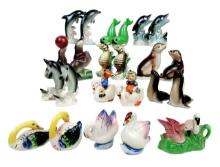 Salt & Pepper Shakers (12 Sets) Bird/animal, Souvenir Of Rapid City, Sd Mar