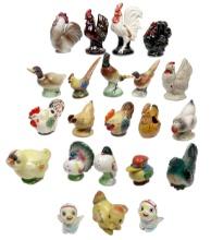 Salt & Pepper Shakers (1 Set, 20 Singles) Misc/chicken, Enesco Imports-japa