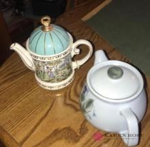2- teapots sadler