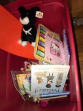 storage container kids books/ toys