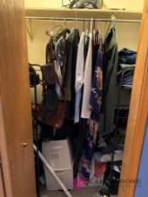 contents of closet clothing shoes and more B3