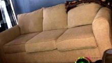 Cream colored couch