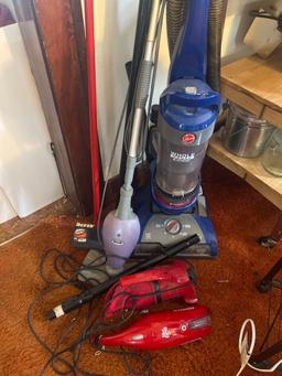 sweeper, steam vac and more