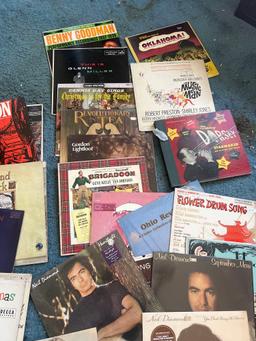 30+ Records lot - upstairs