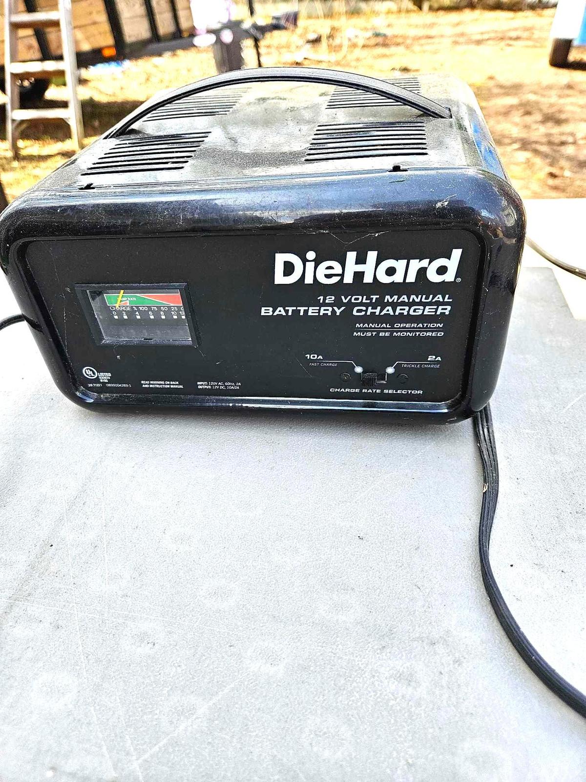 Die hard battery charger