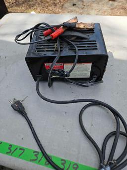 Chicago electric battery charger and starter