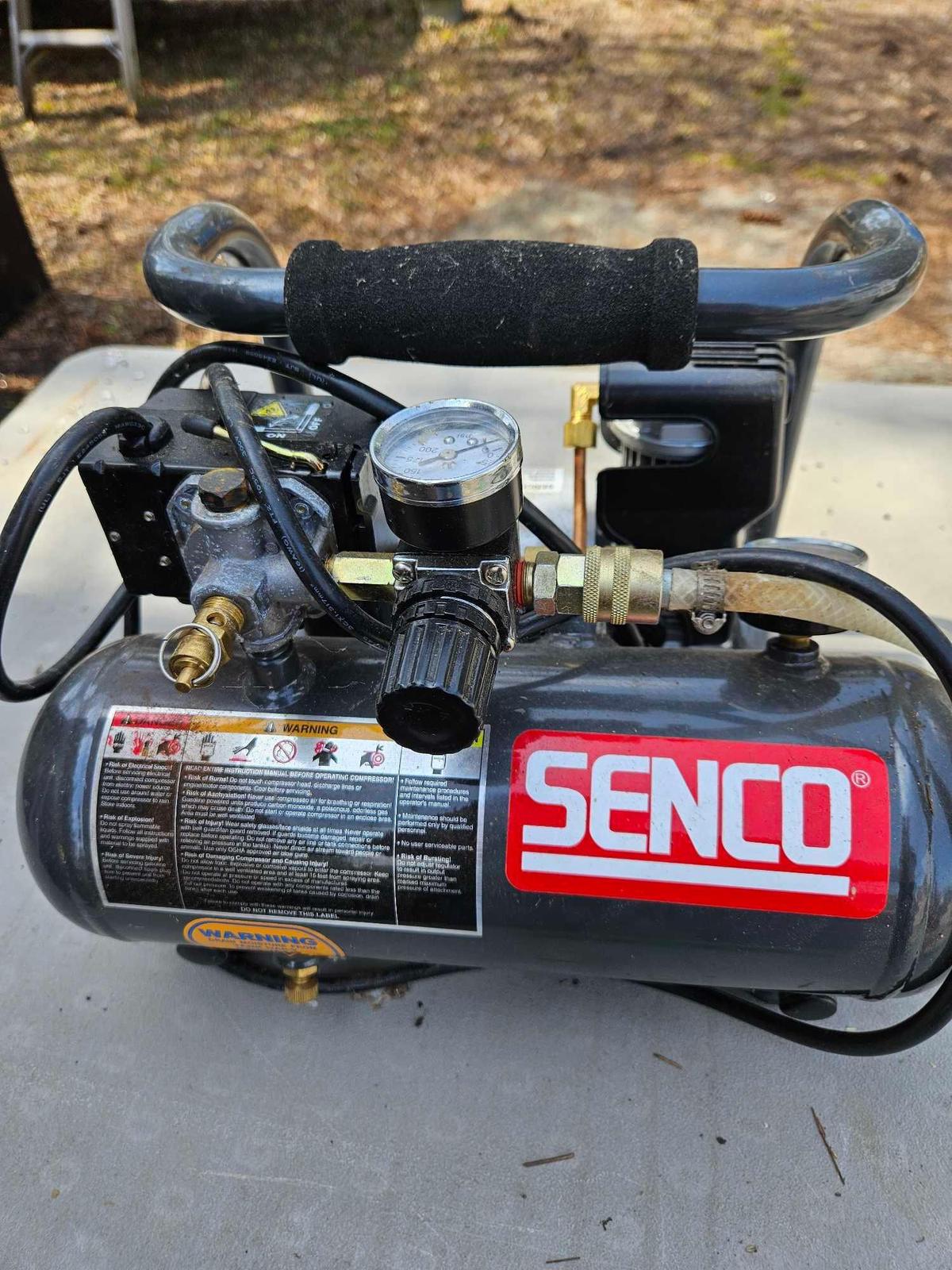 Senco portable air compressor