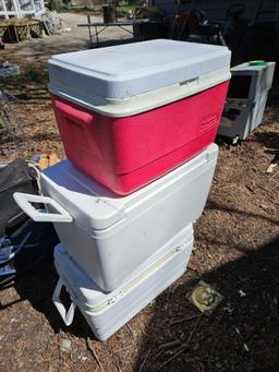 3 coolers