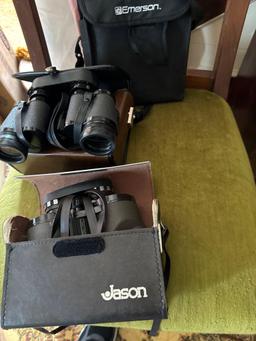 3- pair of binoculars