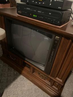 Console Zenith  TV and DVD player