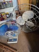 2 fans 20 inch and 12 inch