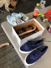 2- pairs of tennis shoe & sandals size 8 /9