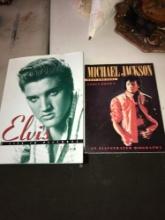 Elvis Presley & Michael Jackson books