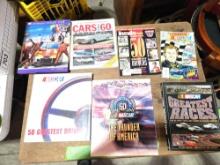 NASCAR book lot.