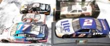 1/18th and 1/24th scale, nascars.