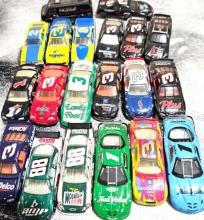 lot of 20 Nascar cars 1/64 scale