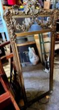 Vintage framed mirror