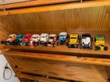 lot of 10 built model cars