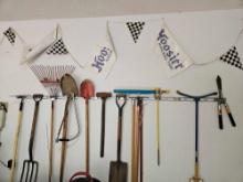 Yard tool lot