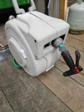 auto rewind garden hose reel