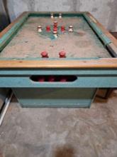 bumper pool table.