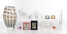 Lalique, Baccarat and Waterford Crystal Assortment