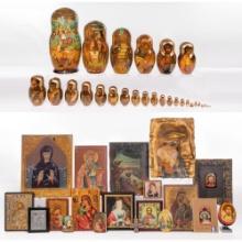 Orthodox Religious Icon Assortment