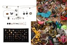 Gold, Sterling Silver and Costume Jewelry