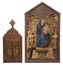 Italo-Byzantine Style Oil on Panel