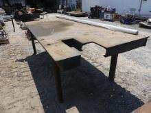 Steel Welding Table w/Vise