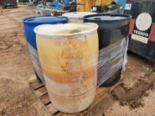 (4) 55 Gallon Drums (Plastic)