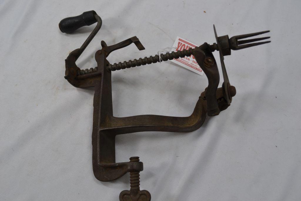 Vintage Patented June 9-85 Little Star Apple Peeler