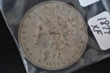 1879 Morgan Dollar; XF