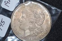 1921 Morgan Dollar; XF/AU