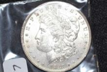 1880 Morgan Dollar; AU