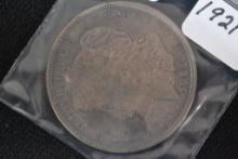 1921 Morgan Dollar; VF/XF