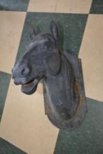 Cast Iron Horse Head To Be Hung On Wall, Approx. 2 Feet Tall