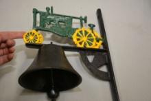 John Deere Tractor Sign With Bell