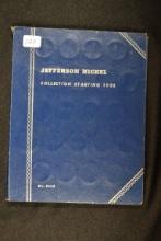 Complete Book of Jefferson Nickels including 11 - 35% Silver Nickels