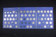 Incomplete Book of Jefferson Nickels including 39 Nickels Total with 7 35% Silver Nickels