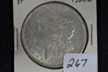 1921-D Morgan Dollar; VF