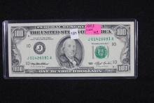 1993 Kansas City One Hundred Dollar Bill; Unc.