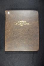 Book of Lincoln Cents containing 214 Unc. Wheat and Memorial Pennies; Varying Dates
