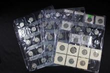 Mix of 56 Unc. Washington Quarters and State Quarters ($14 Total)
