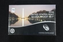 2016 U.S. Mint Silver Proof Set