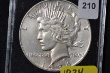 1934 Peace Dollar; Unc.