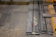 1 Lot of Steel Tube including 6 Pieces 3"x5"x3/8" Steel Tube 68" Length and 4 Pieces 3"x5"x3/8" Stee